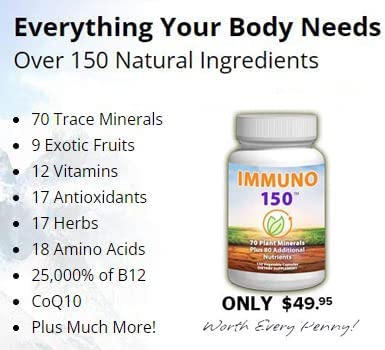 Ingredients in Immuno 150